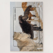 Majestic Islandpferde Puzzle (Vertikal)