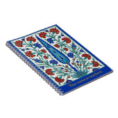 Majestic Iznik Cypress & Carnation Botanical Notizblock (Rechte Seite)