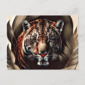 Majestic Jaguar - König des Dschungels Postkarte (Vorderseite)