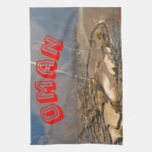 Majestic Landschaften Oman Geschirrtuch (Vertikal)