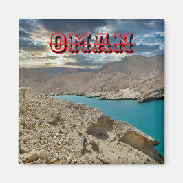 Majestic Landschaften Oman Magnet