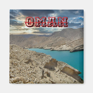 Majestic Landschaften Oman Magnet