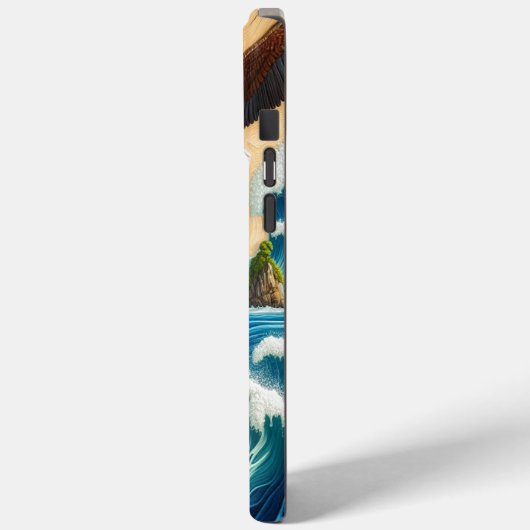 Majestic Leap Case-Mate iPhone Hülle (Rückseite / Links)