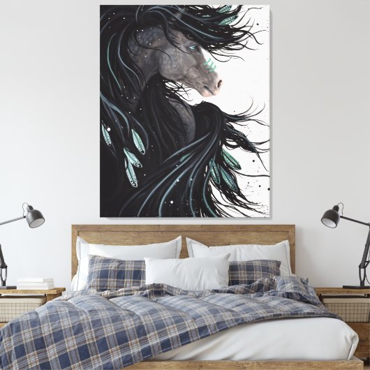 Majestic Leinwand Kunstdrucken von Bihrle (Insitu (Schlafzimmer))