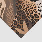 Majestic Leopard Jungle Wildlife  Seidenpapier (Ausschnitt)