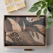 Majestic Leopard Jungle Wildlife  Seidenpapier (Geschenk)
