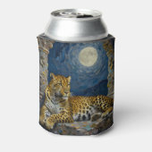 Majestic Leopard on Cliff Ledge  Dosenkühler (Kanne Rückseite)