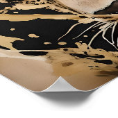 Majestic Leopard Wine tasting in der Fattoria Monc Poster (Ecke)