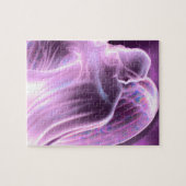 Majestic Lila Angel Puzzle (Horizontal)