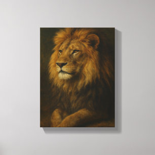Majestic Lion Art Collection Leinwanddruck