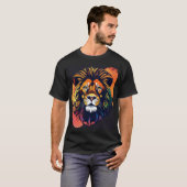 Majestic Lion Art T - Shirt (Vorne ganz)
