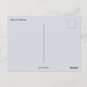 Majestic Lion Brüssel Belgien Postkarte (Rückseite)