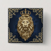 Majestic Lion Button (Vorderseite)