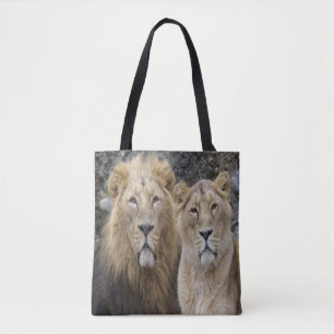 Majestic Lion Couple Tasche