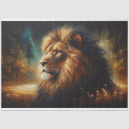 Majestic Lion Decoupage Tissue Paper Seidenpapier