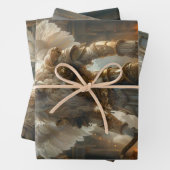 Majestic Lion Gebet Krieger Dekoupage Geschenkpapier Set (Beispiel)