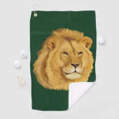 Majestic Lion Golfhandtuch (Insitu)