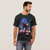 Majestic Lion Graphic T - Shirt" T-Shirt (Vorne ganz)
