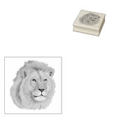 Majestic Lion Gummistempel (Stempel)