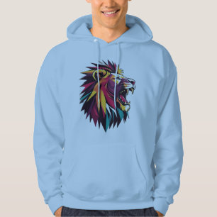"Majestic Lion Hoodie - Roar with Style"
