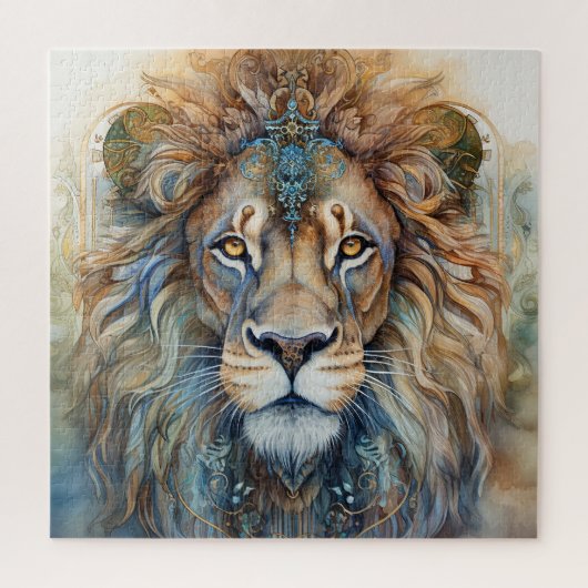 Majestic Lion Jigsaw Puzzle (Vertikal)