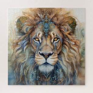 Majestic Lion Jigsaw Puzzle