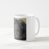 Majestic Lion Kaffeetasse (VorderseiteRechts)
