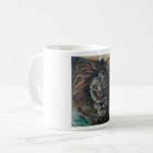 Majestic Lion Kaffeetasse (Vorderseite Links)