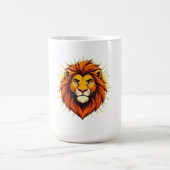 Majestic Lion – King of Power and Authority Kaffeetasse (Mittel)