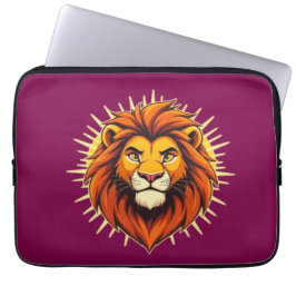 Majestic Lion – King of Power and Authority Laptopschutzhülle