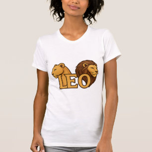 Majestic Lion & Lioness Fusion - Bold Wildlife T-Shirt