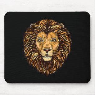 Majestic Lion Mane Detaillierte Kunst - Niedliche  Mousepad