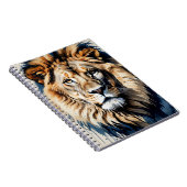 Majestic Lion | Notebook-Journal Notizblock (Rechte Seite)