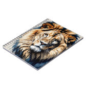 Majestic Lion | Notebook-Journal Notizblock (Linke Seite)