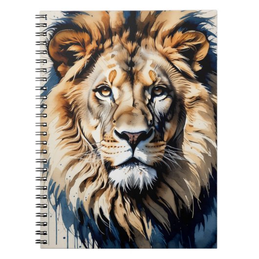 Majestic Lion | Notebook-Journal Notizblock (Vorderseite)