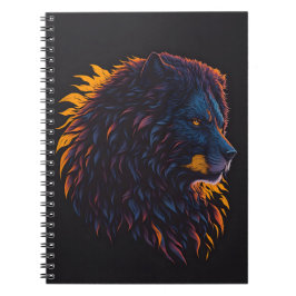 Majestic Lion Notizblock