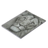 Majestic Lion Notizblock (Linke Seite)
