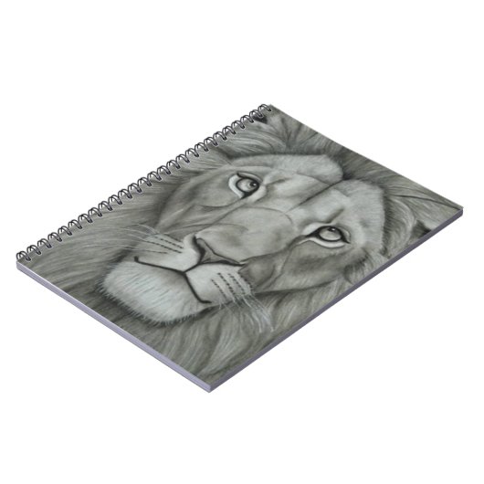 Majestic Lion Notizblock (Linke Seite)