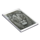 Majestic Lion Notizblock (Rechte Seite)