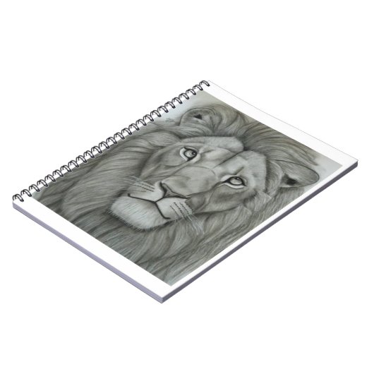 Majestic Lion Notizblock (Linke Seite)