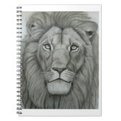 Majestic Lion Notizblock (Vorderseite)