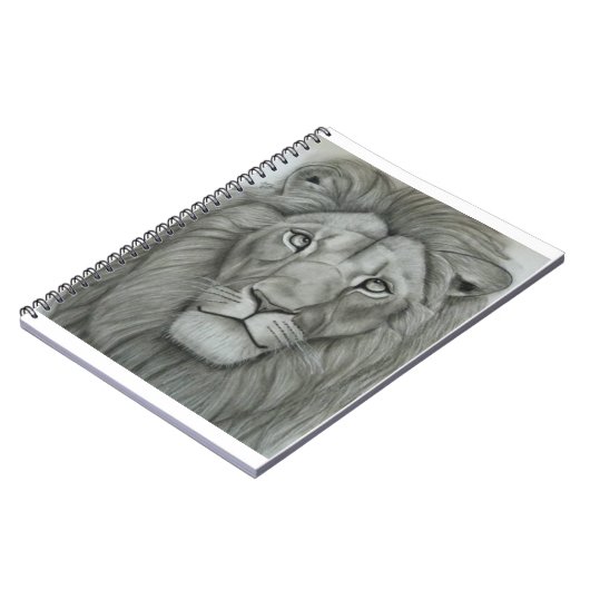 Majestic Lion Notizblock (Linke Seite)