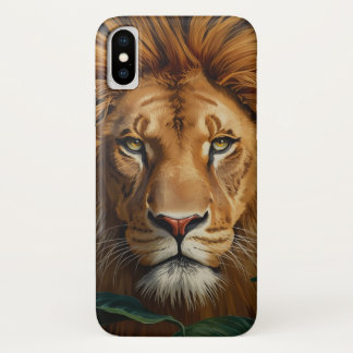 Majestic Lion Phone Case Powerful Wildlife Art Cov
