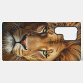 Majestic Lion Phone Case Powerful Wildlife Art Cov Samsung Galaxy Hülle (Rückseite (Horizontal))