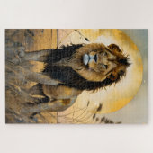 Majestic Lion Puzzle (Horizontal)