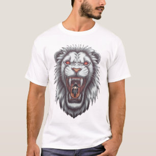 Majestic Lion Roar in Größe! T-Shirt
