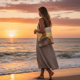 Majestic Lion Sunset - KIng of the Jungle Safari Tasche