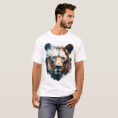Majestic Lion T - Shirt Design - König des Dschung (Vorne ganz)