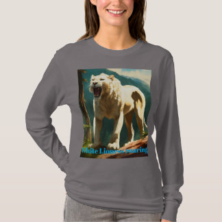 "Majestic Lioness Roar long"-Ärmel T-Shirt