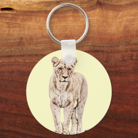 Majestic Lioness Schlüsselanhänger (Vorderseite)